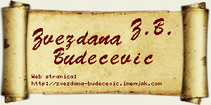 Zvezdana Budečević vizit kartica